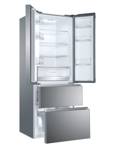 Haier FD 70 Series 3 FD15FPAA frigorifero side-by-side Libera installazione 446 L F Argento