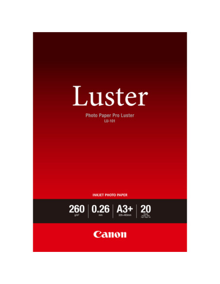 Canon Carta fotografica Luster PRO LU-101 A3 Plus - 20 fogli