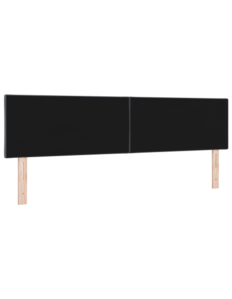Testata a LED Design a Rombi Grigia Scura 180 cm in Velluto