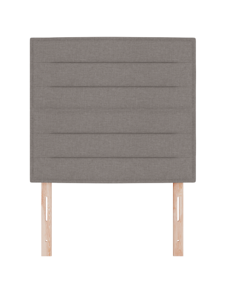 Testata LED Design Linea Tortora 80 cm Tessuto