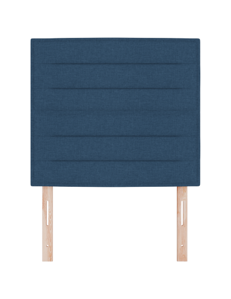 Testata LED Design Linee Blu 80 cm in Tessuto