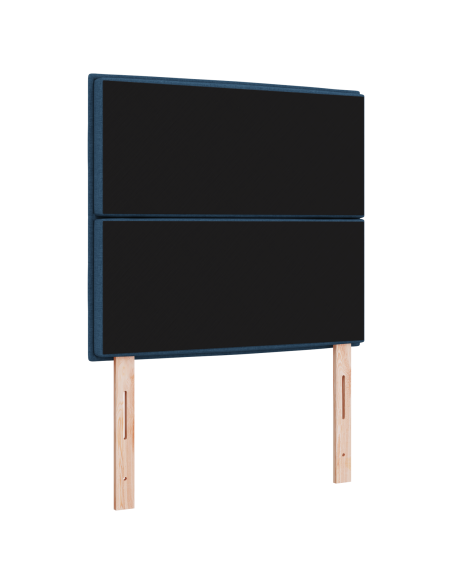 Testata LED Design Linee Blu 80 cm in Tessuto