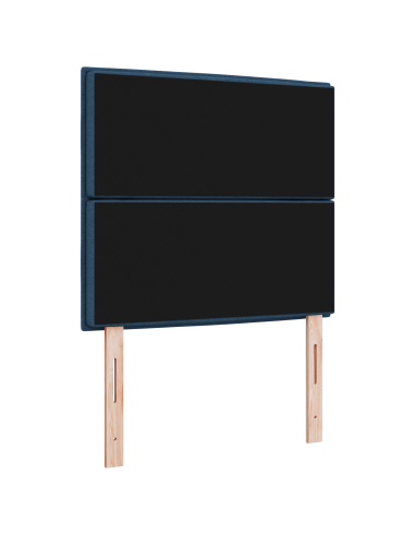 Testiera LED con luci a strisce a LED Blu 90 cm Poliestere