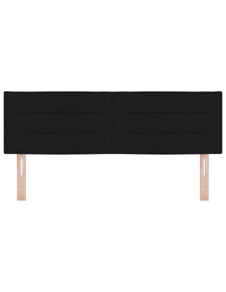 Testa Letto Design Linee Nere 72 cm Tessuto