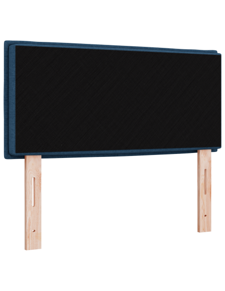 Testiera a LED Design Linee Blu 90 cm Tessuto
