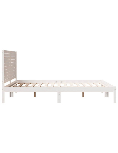 Giroletto Extra Lungo senza Materasso Bianco 140x210cm Massello