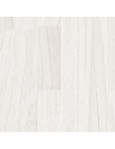 Giroletto Bianco in Legno Massello 140x200 cm