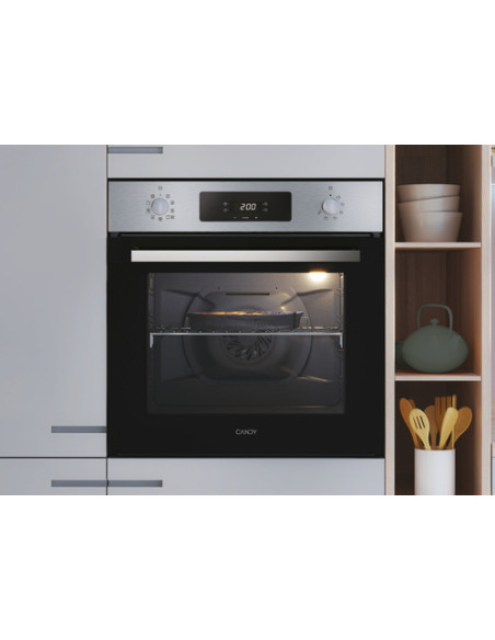 Candy Idea FCM955XRL/CN 70 L Nero, Acciaio inox