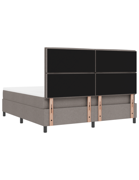 Letto con Rete e Materasso & LED Tafa 180x200 cm in Tessuto