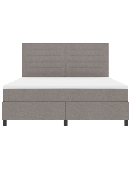 Letto con Rete e Materasso & LED Tafa 180x200 cm in Tessuto