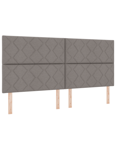 Letto a molle con materasso Talpa 200 x 200 cm Tessuto