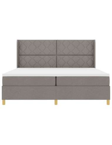 Letto a molle con materasso Talpa 200 x 200 cm Tessuto