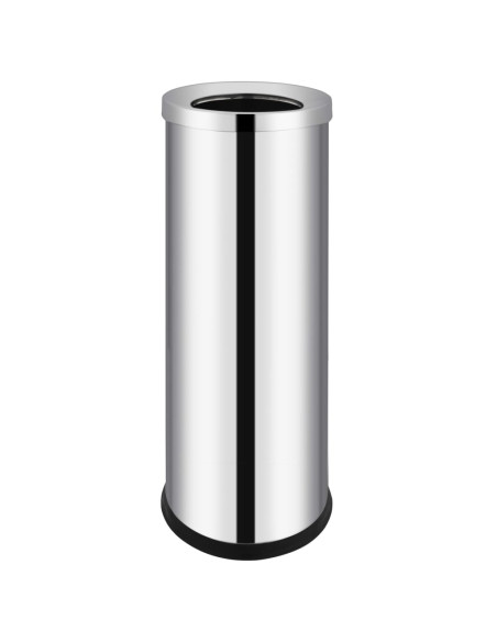 Pattumiera da Albergo 32 L in Acciaio Inox