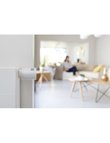 Netatmo Set 3 Valvole Termostatiche Intelligenti Aggiuntive per il Termostato Intelligente e per il Kit di base per riscaldament
