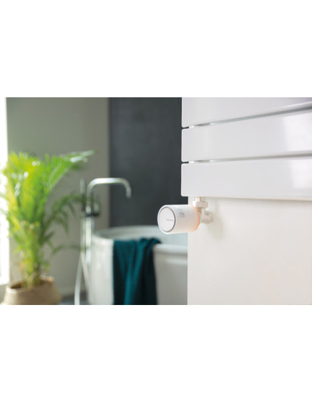 Netatmo Set 3 Valvole Termostatiche Intelligenti Aggiuntive per il Termostato Intelligente e per il Kit di base per riscaldament