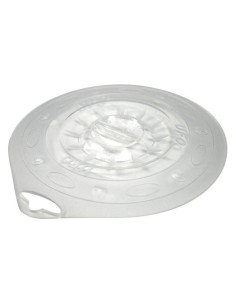 Coperchio Silikomart 72290860062 UFO Ventosa Bianco traslucido Bianco