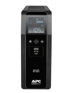APC BACK UPS PRO BR 1200VA gruppo di continuità (UPS) A linea interattiva 1,2 kVA 720 W 8 presa(e) AC
