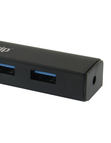 Equip 128953 hub di interfaccia USB 3.2 Gen 1 (3.1 Gen 1) Type-A 5000 Mbit/s Nero