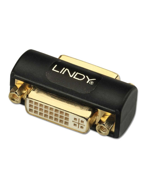 Lindy 41233 adattatore per inversione del genere dei cavi DVI Nero