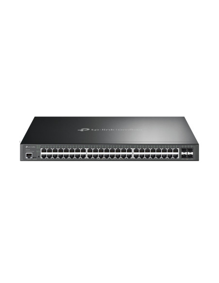 TP-Link Omada SG3452XP switch di rete Gestito L2+ Gigabit Ethernet (10/100/1000) Supporto Power over Ethernet (PoE) 1U Nero