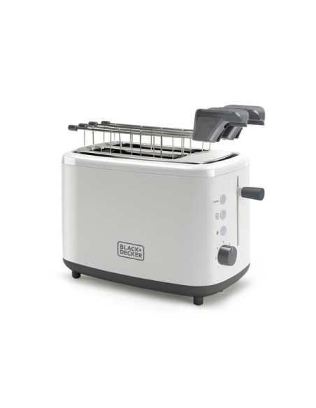 Black & Decker BXTOA820E 2 fetta/e 820 W Bianco