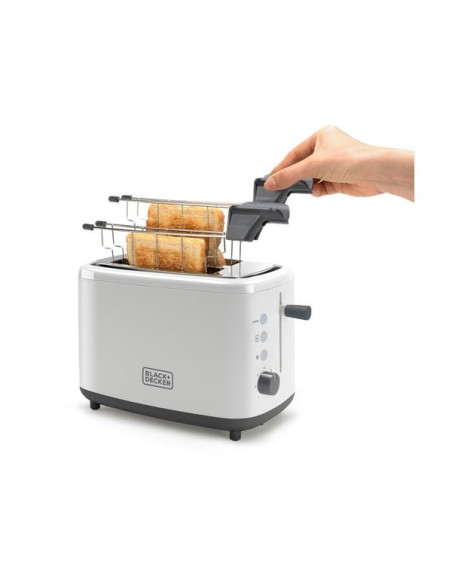 Black & Decker BXTOA820E 2 fetta/e 820 W Bianco