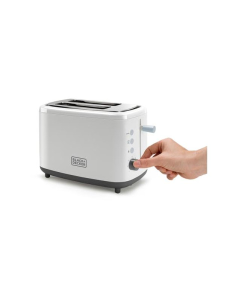 Black & Decker BXTOA820E 2 fetta/e 820 W Bianco