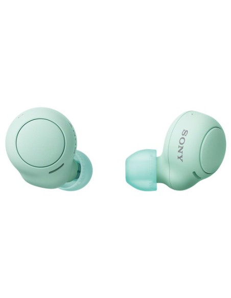 Auricolari microfono bluetooth Sony WFC500G CE7 Ergonomic Tws Green