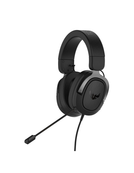 ASUS TUF Gaming H3 Auricolare Cablato A Padiglione Nero, Grigio