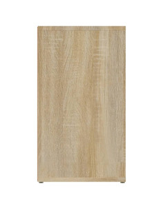 Credenza Rovere Sonoma 80x30x54 cm in Legno Multistrato