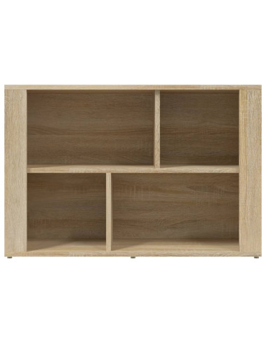 Credenza Rovere Sonoma 80x30x54 cm in Legno Multistrato