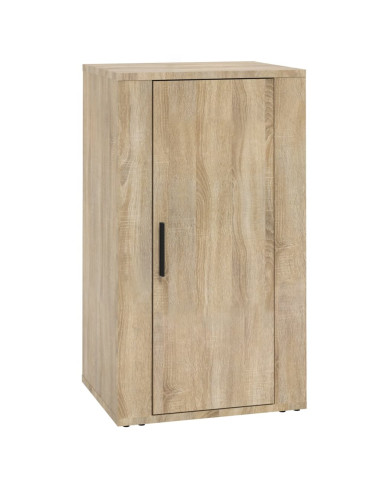 Credenza Rovere Sonoma 40x33x70 cm in Legno Multistrato