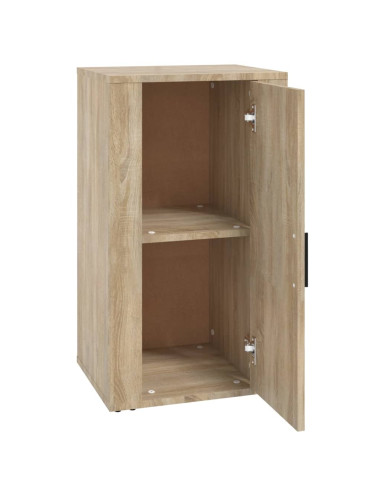Credenza Rovere Sonoma 40x33x70 cm in Legno Multistrato