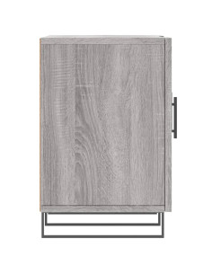 Mobile Porta TV Grigio Sonoma 150x30x50 cm in Legno Multistrato 2