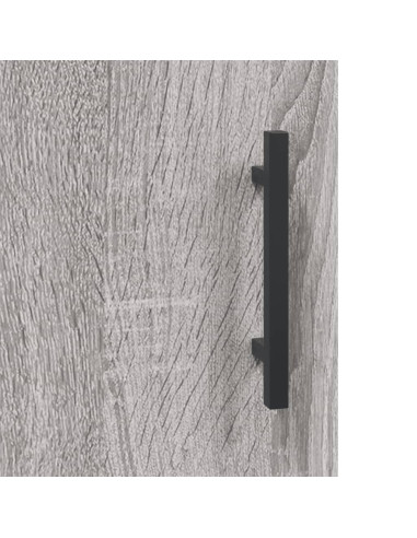 Mobile Porta TV Grigio Sonoma 150x30x50 cm in Legno Multistrato