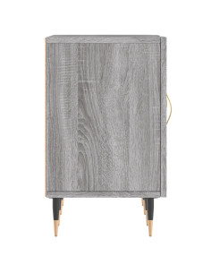 Mobile Porta TV Grigio Sonoma 150x30x50 cm in Legno Multistrato 2