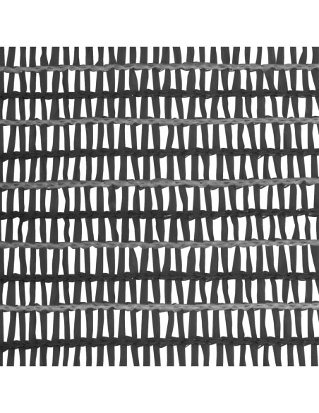 Rete per Privacy Antracite 1,5x25 m in HDPE 150 g/m²
