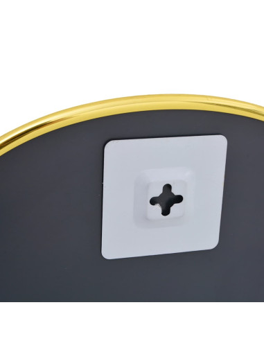 Specchio da Parete Dorato 40x30 cm