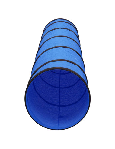 Tunnel per Cani Blu Ø 40x200 cm in Poliestere