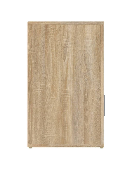 Comodino Rovere Sonoma 50x36x60 cm in Legno Multistrato