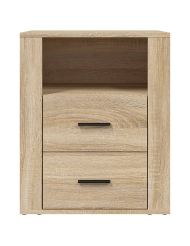 Comodino Rovere Sonoma 50x36x60 cm in Legno Multistrato