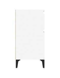 Comodino Bianco 40x35x70 cm