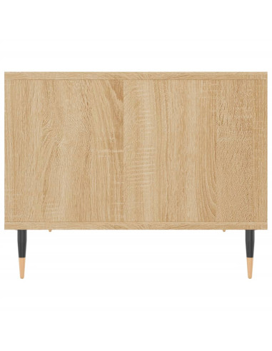 Tavolino da Salotto Rovere Sonoma 60x50x40 cm Legno Multistrato