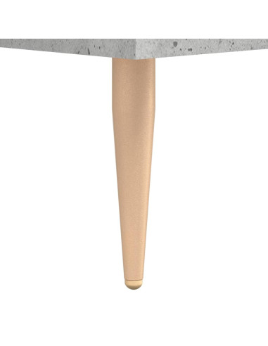 Mobile Porta TV Grigio Cemento 150x30x50cm in Legno Multistrato