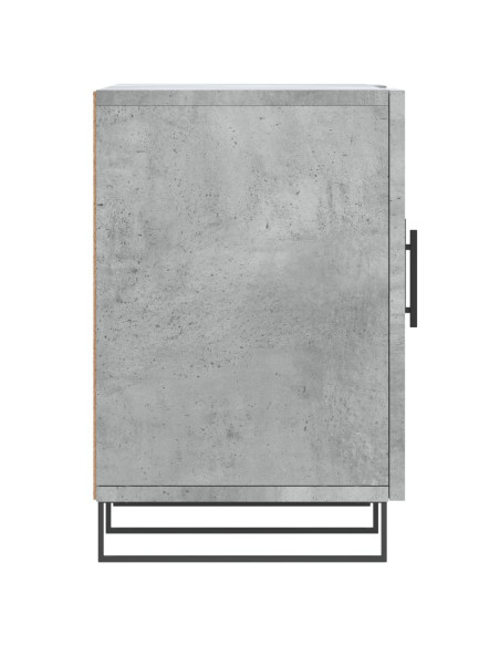 Mobile Porta TV Grigio Cemento 150x30x50cm in Legno Multistrato
