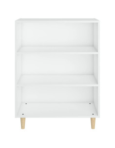 Credenza Bianca 69,5x32,5x90 cm in Legno Multistrato 2