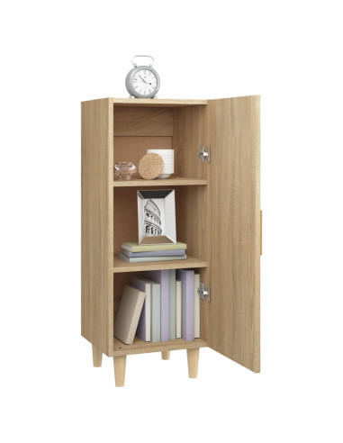 Credenza Rovere Sonoma 34,5x34x90 cm in Legno Multistrato