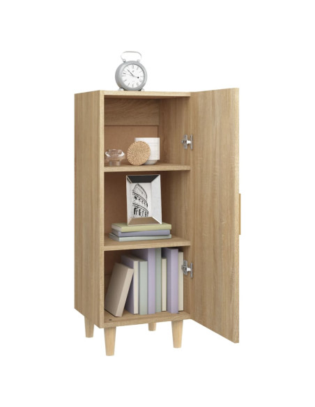 Credenza Rovere Sonoma 34,5x34x90 cm in Legno Multistrato