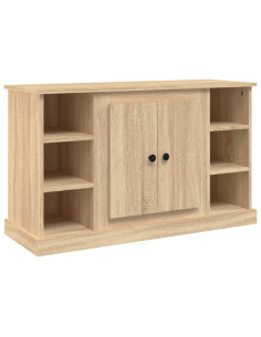 Credenza Rovere Sonoma 100x35,5x60 cm in Legno Multistrato