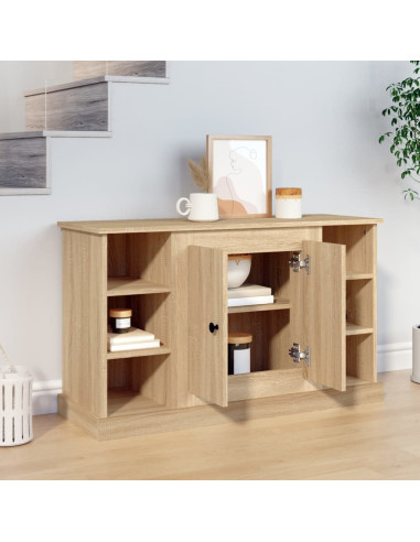 Credenza Rovere Sonoma 100x35,5x60 cm in Legno Multistrato